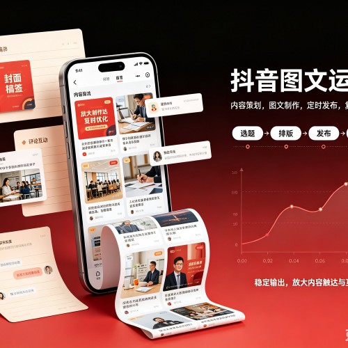 宜城抖音图文代运营服务